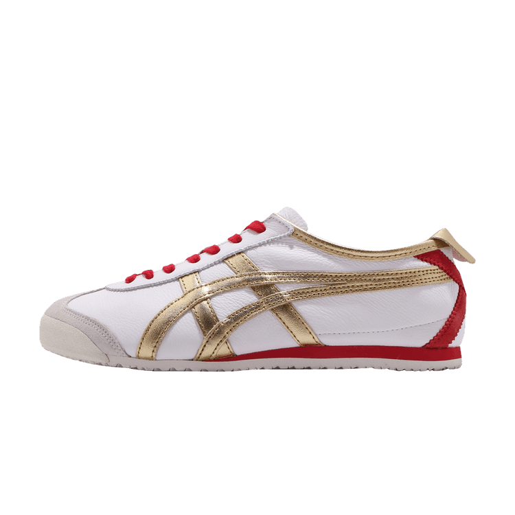 Overkicks - Onitsuka Tiger Mexico 66 White Pure Gold (1183A788-102) - vista lateral