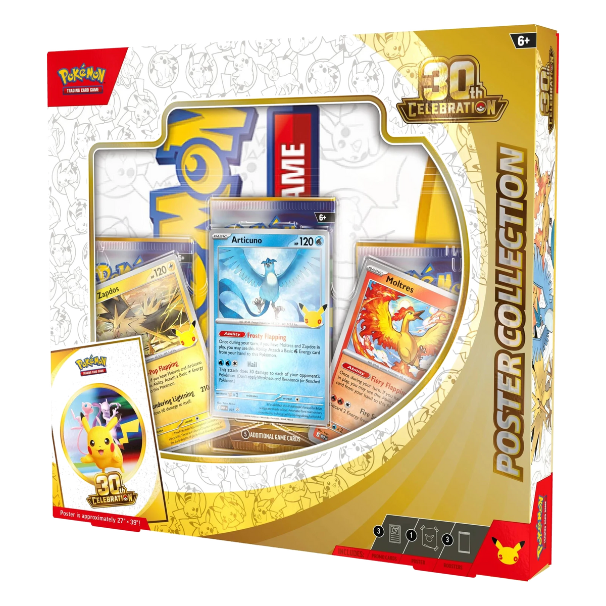 Overkicks Pokémon TCG 30th Celebration Poster Collection