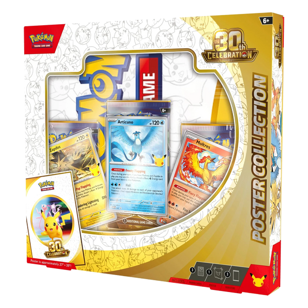 2026 Pokémon Mega Evolution 30th Celebration Poster Collection