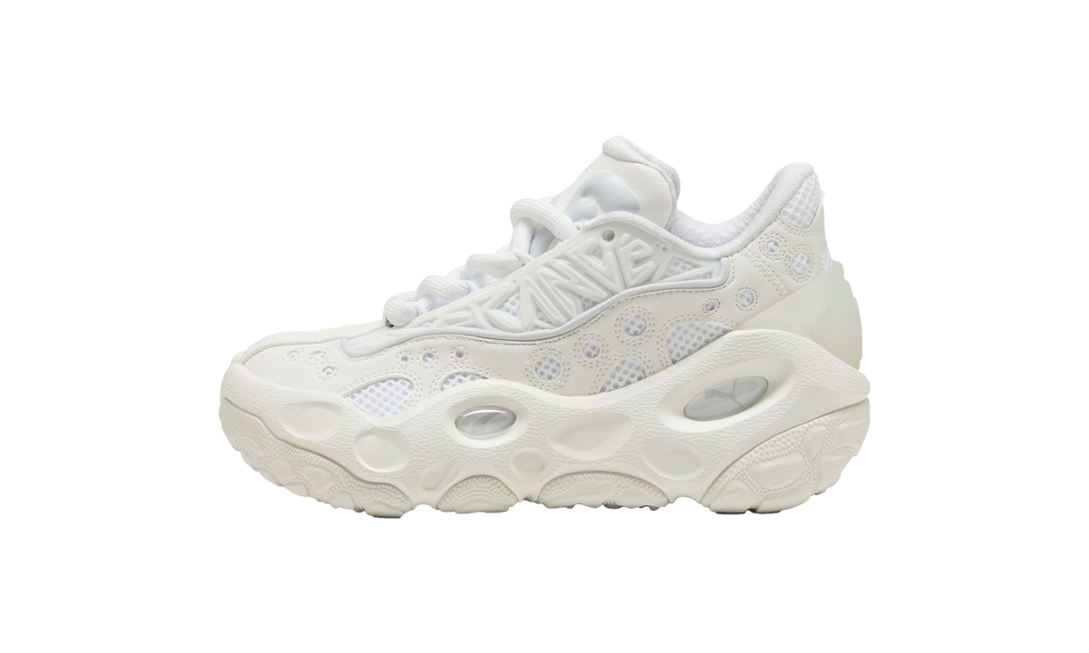 Overkicks - Puma LaMelo Ball LaFrancé RNR Triple White (GS) (312282-02) - vista lateral