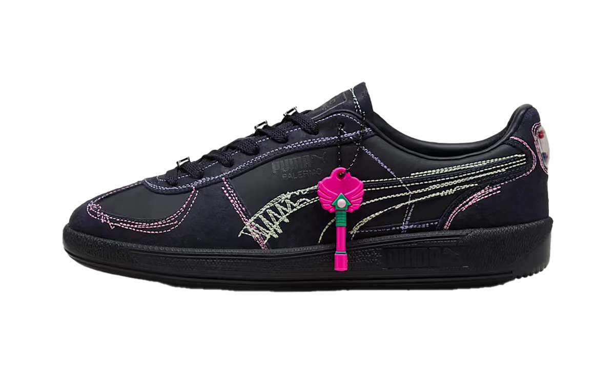 Overkicks - Puma Palermo Squid Game Navy Bright Melon (403859-01) - vista lateral