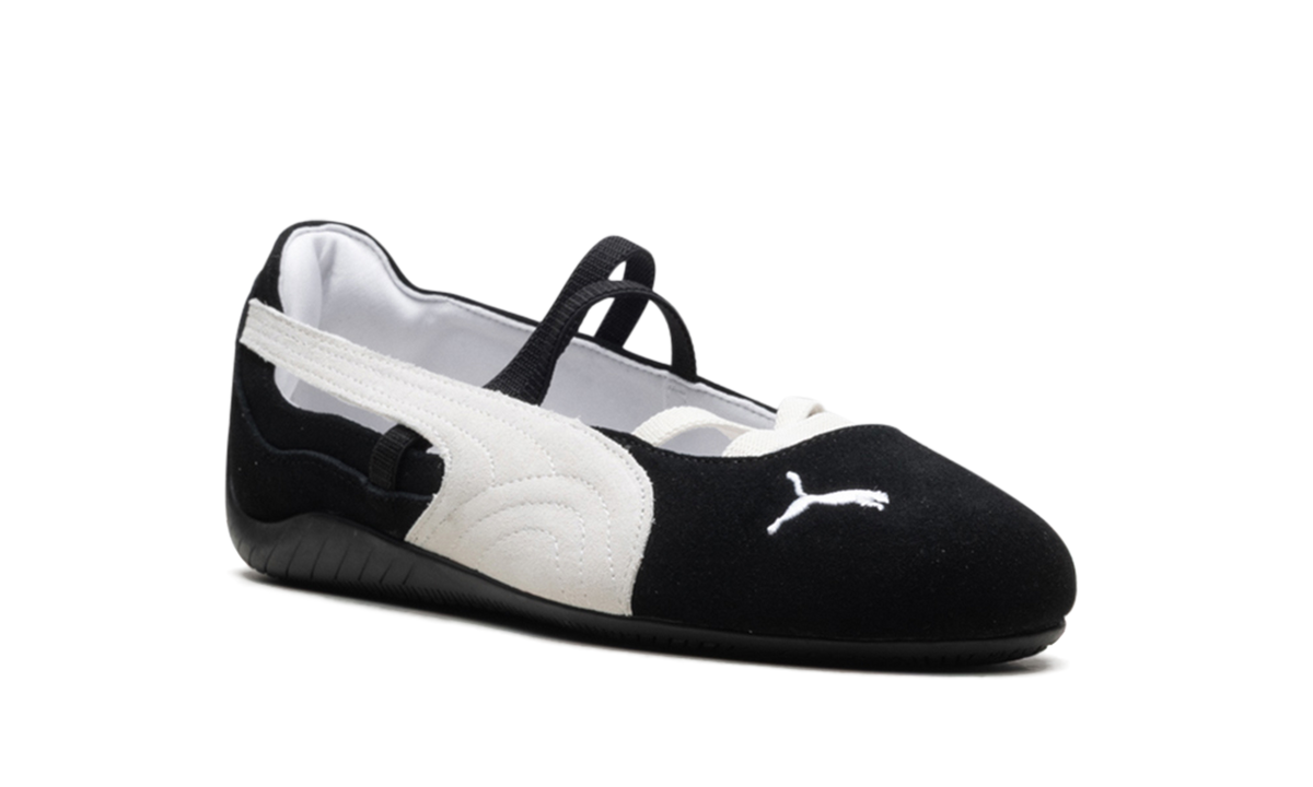 Overkicks - Puma Speedcat Ballet Black White (Womens) (401287-06) - detalle lateral interior