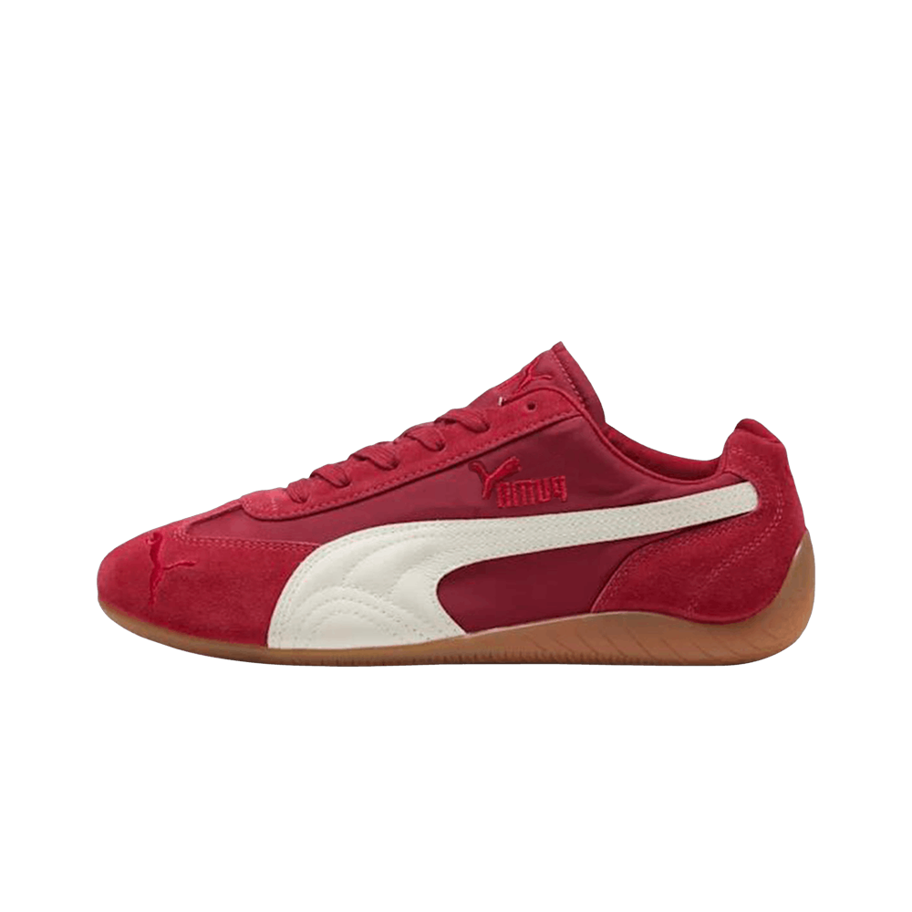 Overkicks - Puma Speedcat Nylon Dark Crimson White (405323-04) - vista lateral