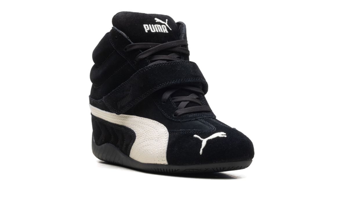 Overkicks - Puma Speedcat Wedge Black White (Womens) (408119-01) - detalle lateral interior