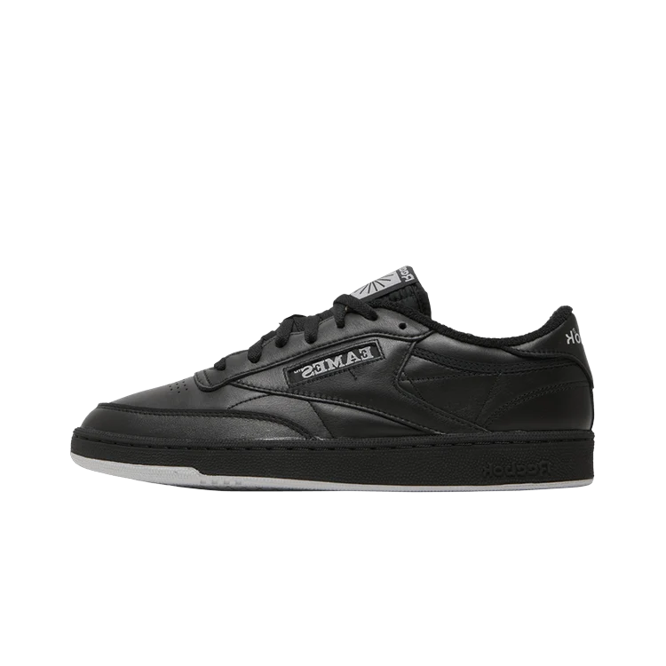 Overkicks - Reebok Club C 85 Eames Monotone Pack Black (GY1067) - vista lateral