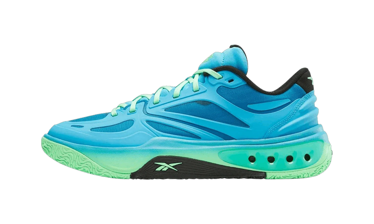 Overkicks - Reebok Engine A Future Cyan Green Glow (100230672) - vista lateral