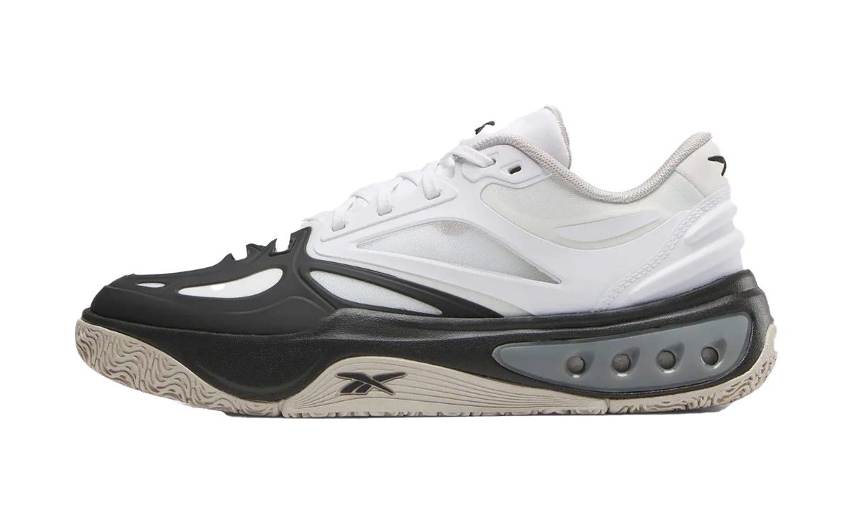 Overkicks - Reebok Engine A White Black (100230671) - vista lateral