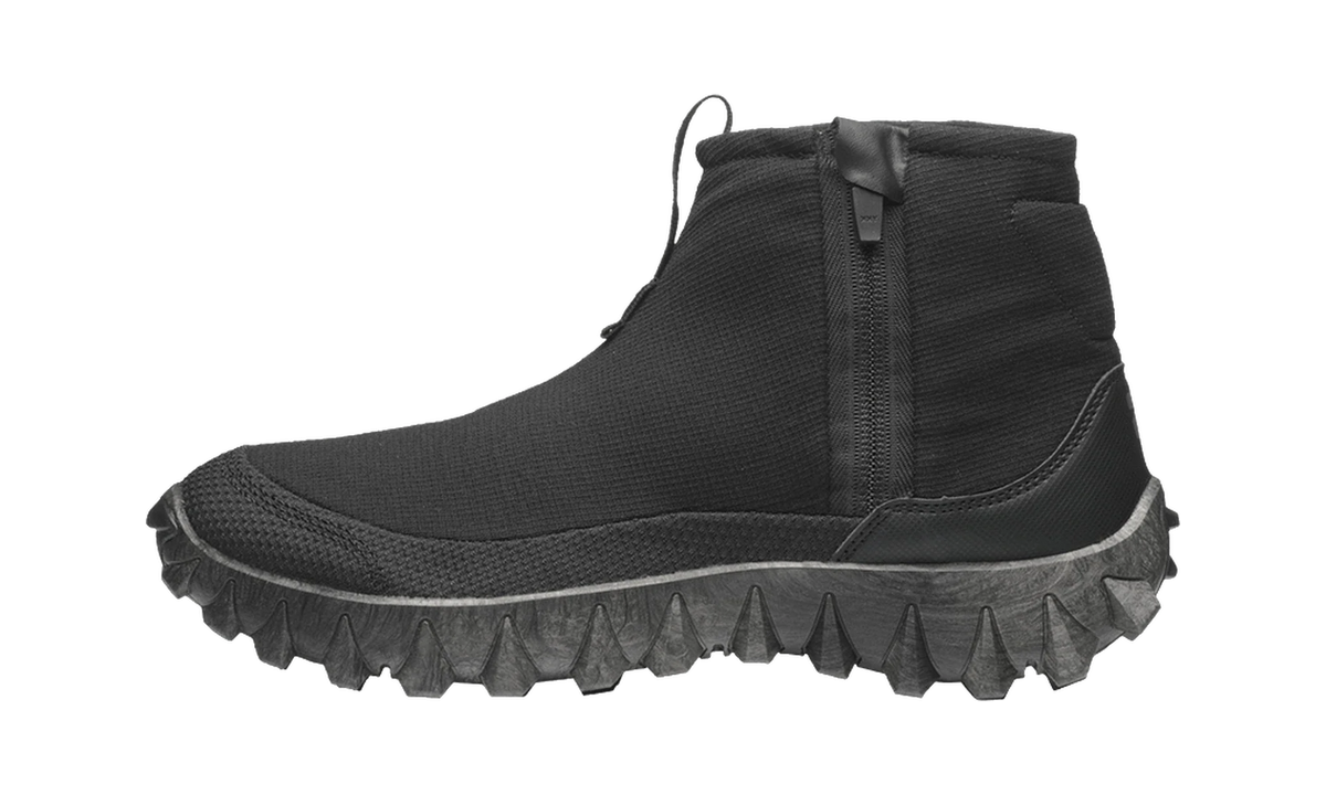 Overkicks - Salomon Snowclog Mid Triple Black (L47517500) - vista lateral