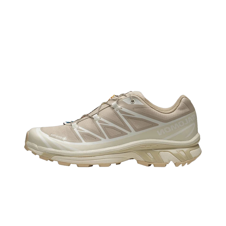 Overkicks - Salomon XT-6 Gore-Tex Oxford Tan Almond Milk (L47732400) - vista lateral