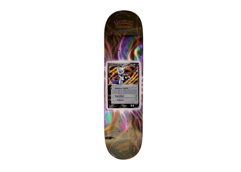Overkicks - Santa Cruz Skateboards X Pokemon 2026 Skateboard Deck - Rockets Mewtwo ex Edition