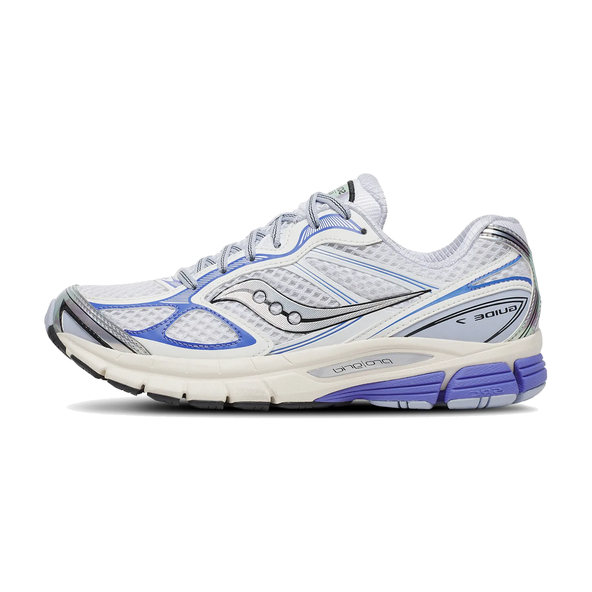 Overkicks - Saucony ProGrid Guide 7 Speed Shades White Blue (S61058-2) - vista lateral