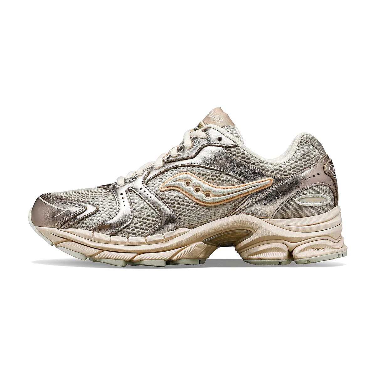 Overkicks - Saucony ProGrid Triumph 4 Champagne (Women's) (S60771-1) - vista lateral