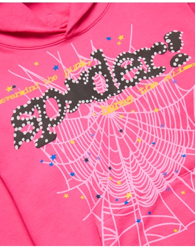 Overkicks - Sp5der P*NK V2 Hoodie Pink (SP5DER-PNK-V2-HOODIE-PINK) - imagen 3