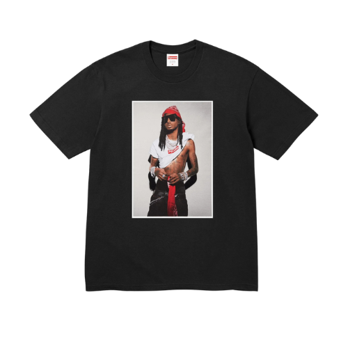 Overkicks - Supreme Playboi Carti Tee Black (SUPREME-PLAYBOI-CARTI-TEE-BLACK) - vista frontal