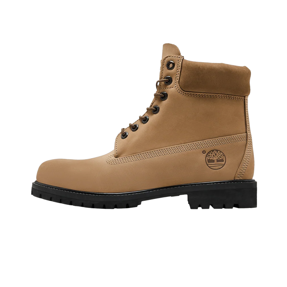Overkicks - Timberland 6" Premium Waterproof Boot Beige Nubuck (TB0A2P6W-EN3) - vista lateral