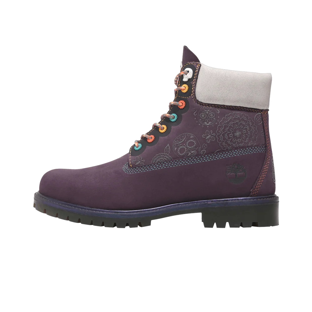 Overkicks - Timberland 6" Premium Waterproof Boot Día De Muertos (TB0A41MW-EJJ) - vista lateral