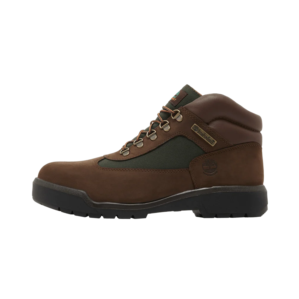 Overkicks - Timberland Field Boot Mid Lace Up Waterproof Chocolate (TB0A18A6-D47) - vista lateral