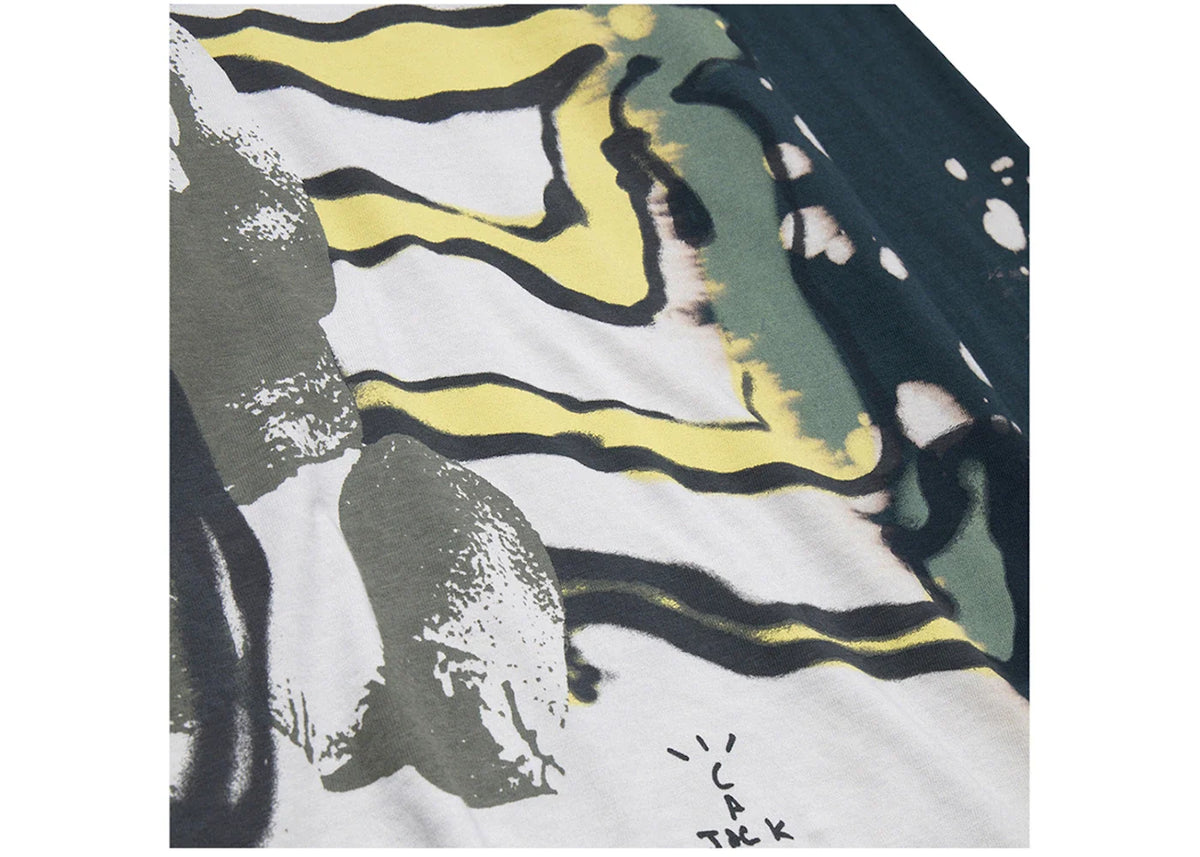 Overkicks - Travis Scott Cactus Jack + Kaws For Fragment L/S Tee Multi Grey (TRAVIS-SCOTT-CACTUS-JACK-KAWS-FOR-FRAGMENT-L-S-TEE-MULTI-GREY) - imagen 3