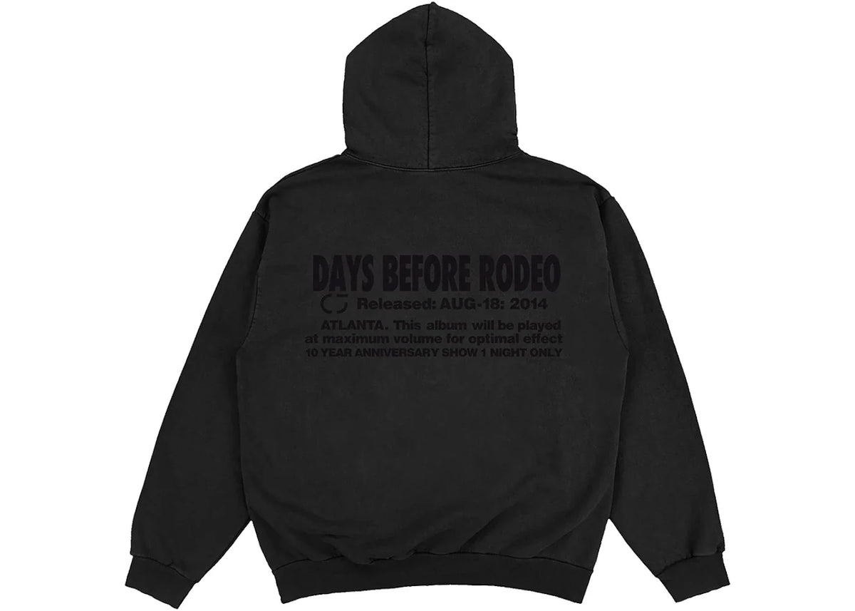 Overkicks - Travis Scott Rodeo Hoodie Black (TRAVIS-SCOTT-RODEO-HOODIE-BLACK) - imagen 2