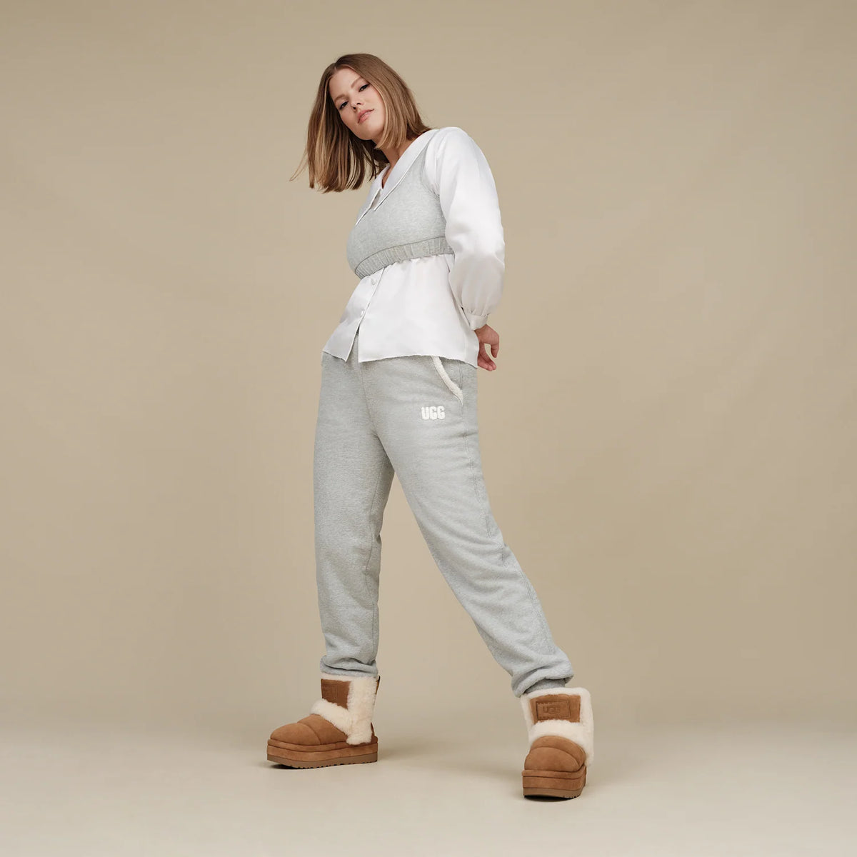 Overkicks - UGG Classic Chillapeak Boot Chestnut (Womens) (1144046-CHE) - detalle talon