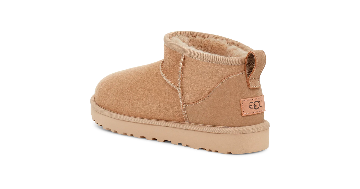 Overkicks - UGG Classic Ultra Mini Boot Mustard Seed (Womens) (1116109-MDSD) - detalle suela
