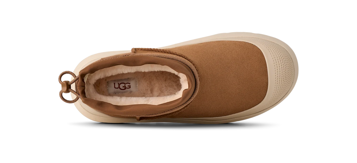 Overkicks - UGG Classic Ultra Mini Weather Hybrid Boot Chestnut Whitecap (1174196-CWTC) - detalle talon