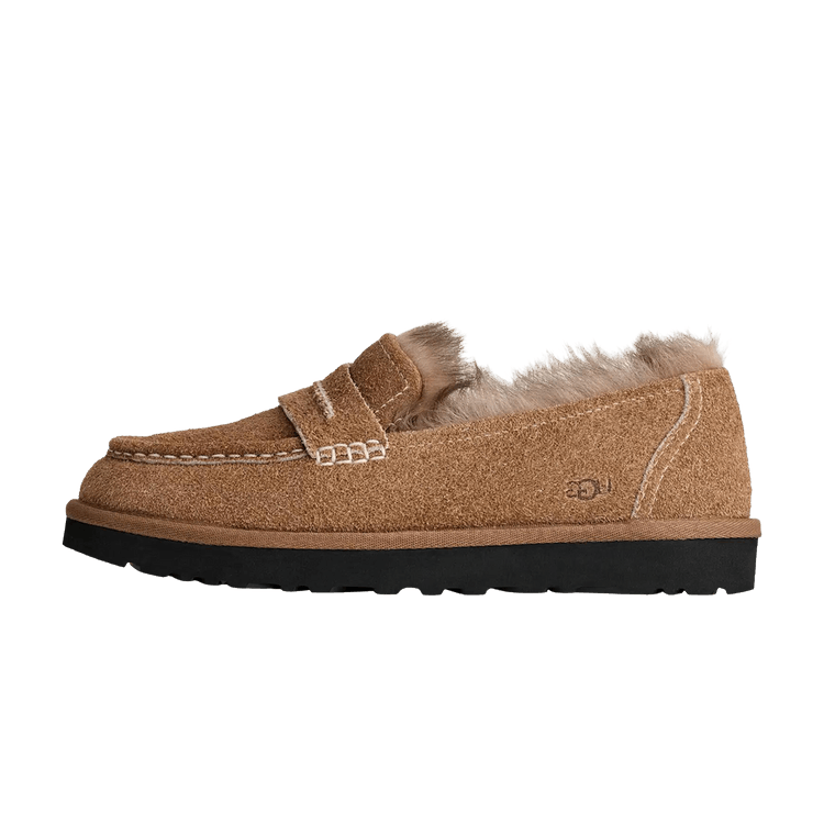 Overkicks - UGG Ellis Loafer Chestnut (Women's) (1179390-CHE) - vista lateral