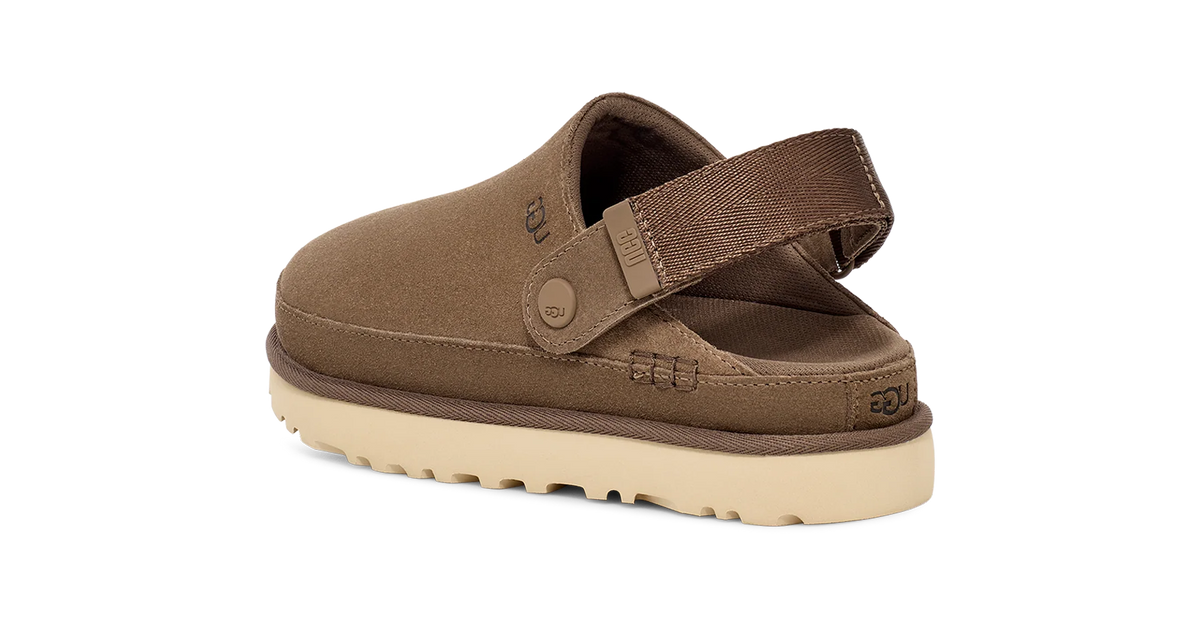 Overkicks - UGG Goldenstar Clog Hickory (Womens) (1138252-HCK) - detalle suela
