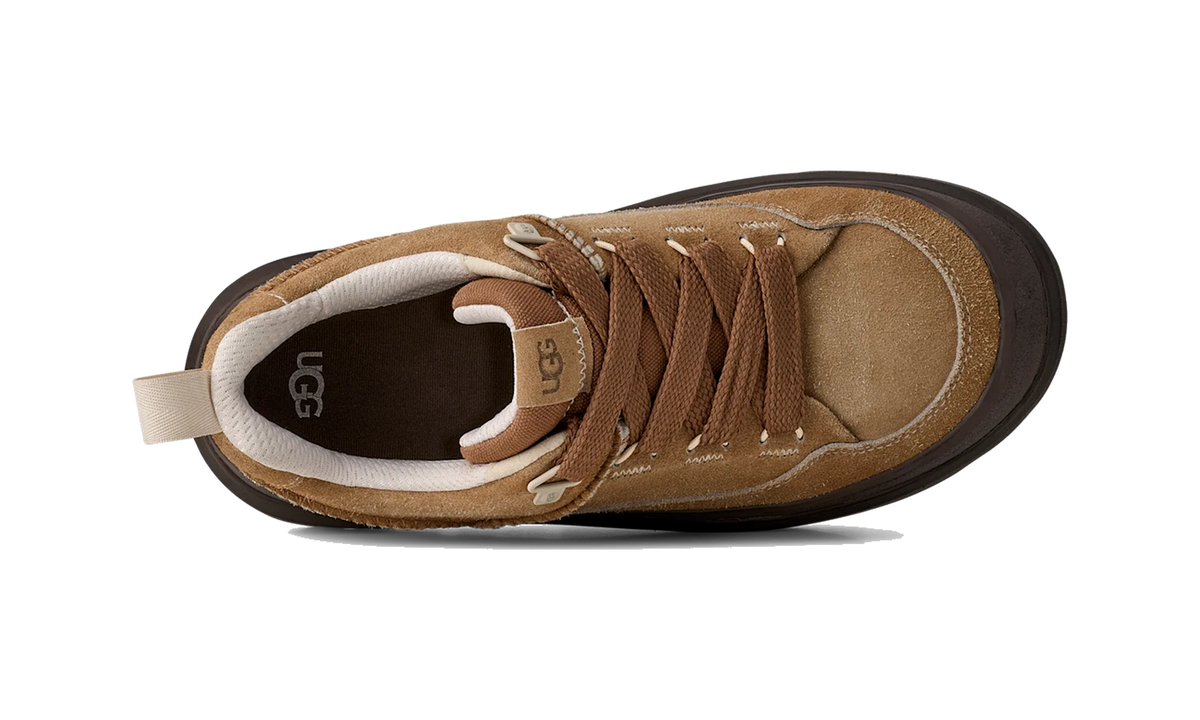 Overkicks - UGG Heritage Utility Sneaker Knoll Chestnut Dark Earth (1174994-CKR) - detalle talon