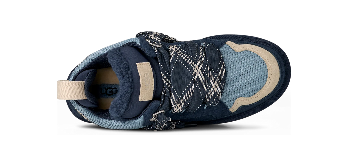Overkicks - UGG Lowmel Dark Indigo Sea Salt (Womens) (1144032-DGS) - detalle talon