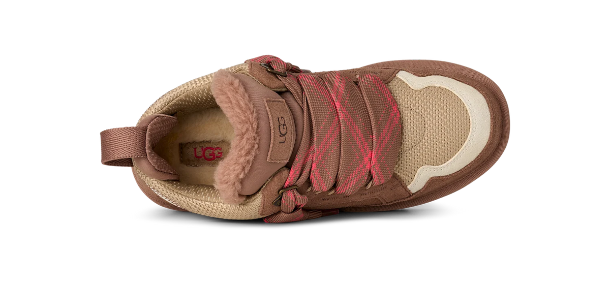 Overkicks - UGG Lowmel Rocky Oak (Womens) (1144032-RYK) - detalle talon