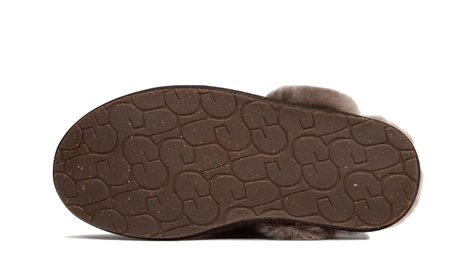 Overkicks - UGG Scuffette II Slipper Black Grey (Womens) (1106872-BCGR) - par completo