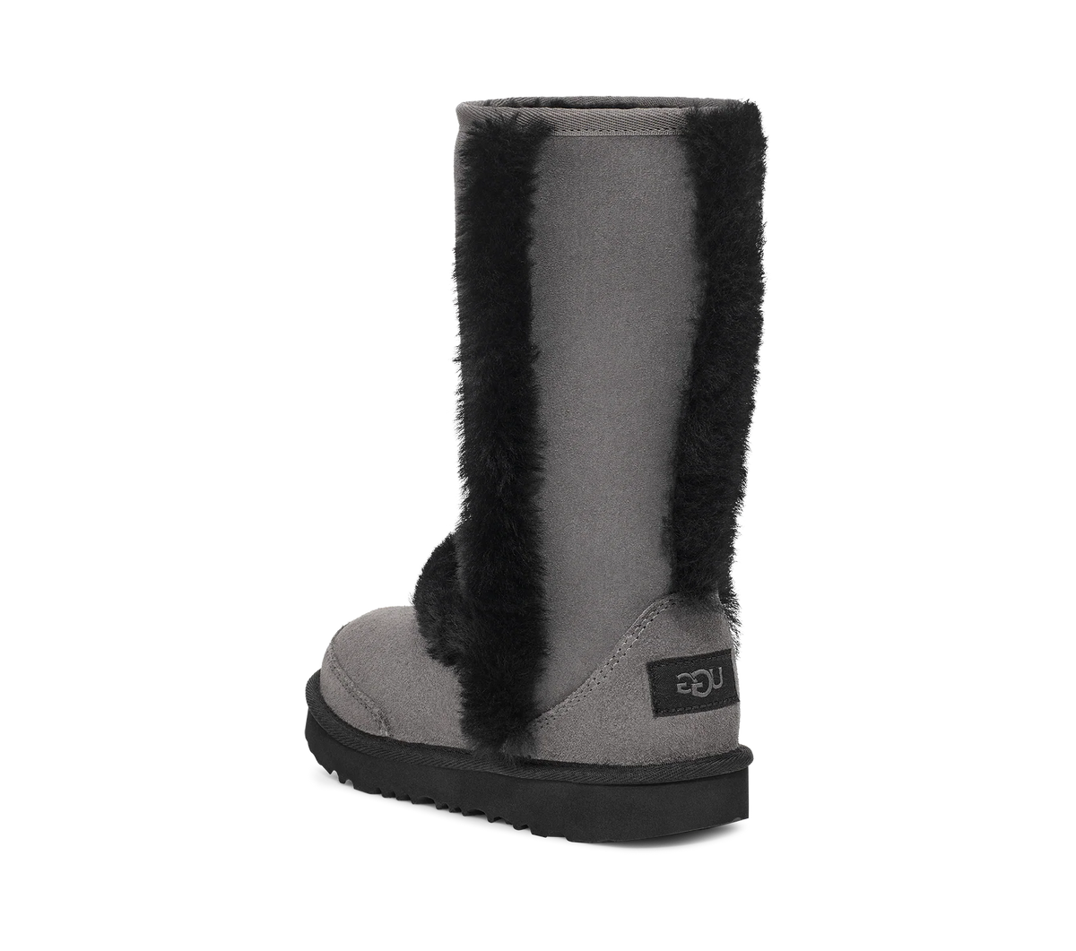 Overkicks - UGG Sunburst Tall Boot Grey Black (Kids) (1143694K-GRB) - imagen 4