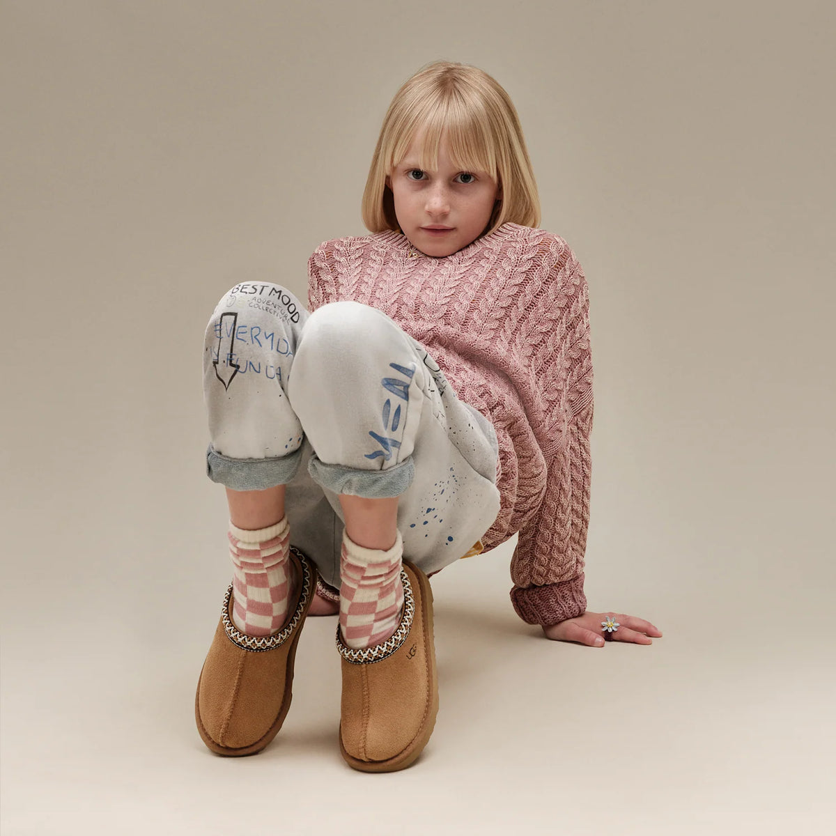 Overkicks - UGG Tasman II Slipper Chestnut (Kids) (1019066K-CHE) - imagen 6