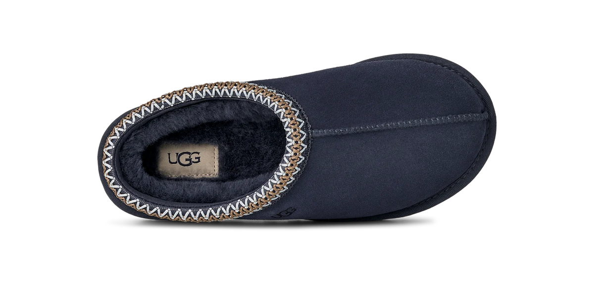 Overkicks - UGG Tasman II Slipper Dark Indigo (Womens) (1174470-DKN) - detalle talon