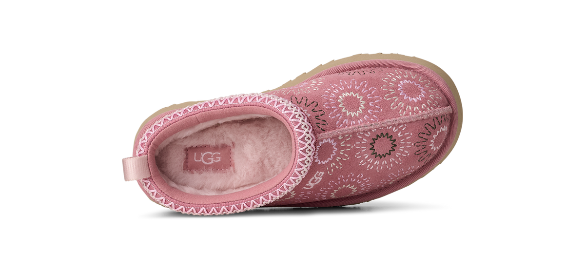 Overkicks - UGG Tazz Sun Stitch Slipper Horizon Pink (Kids) (1175210K-HNPN) - imagen 6