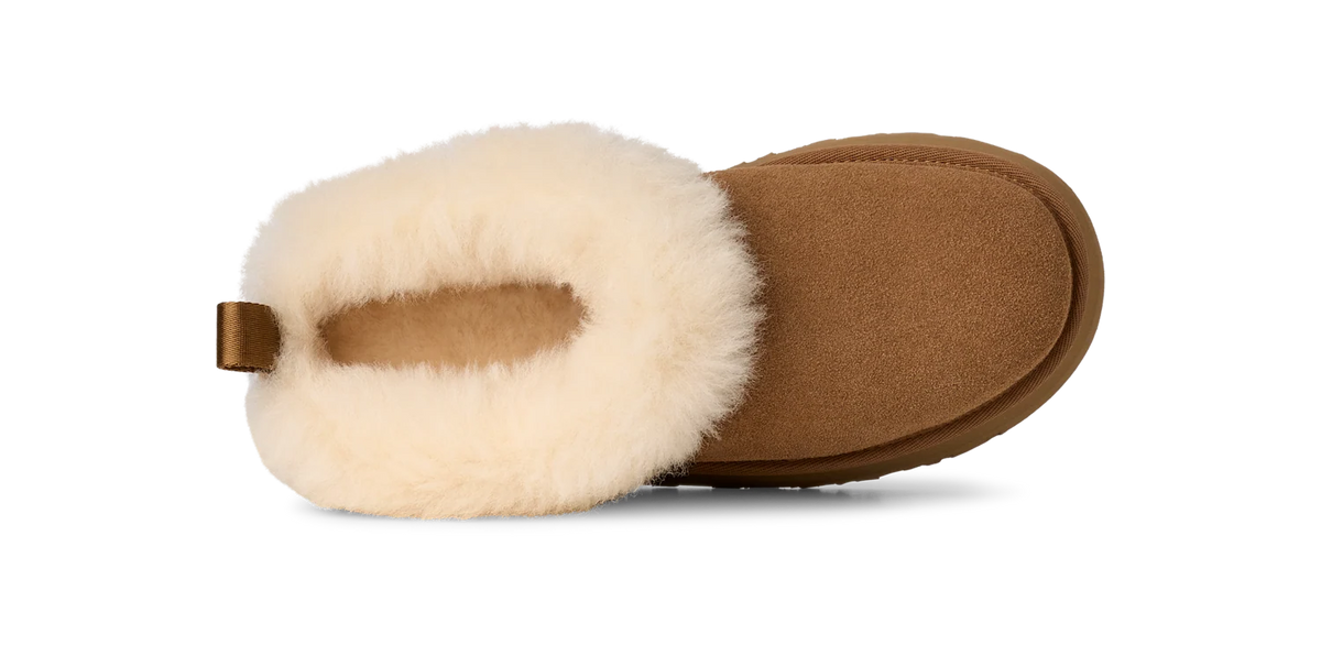 Overkicks - UGG Tazzelle Slipper Chestnut (Womens) (1171393-CHE) - detalle talon
