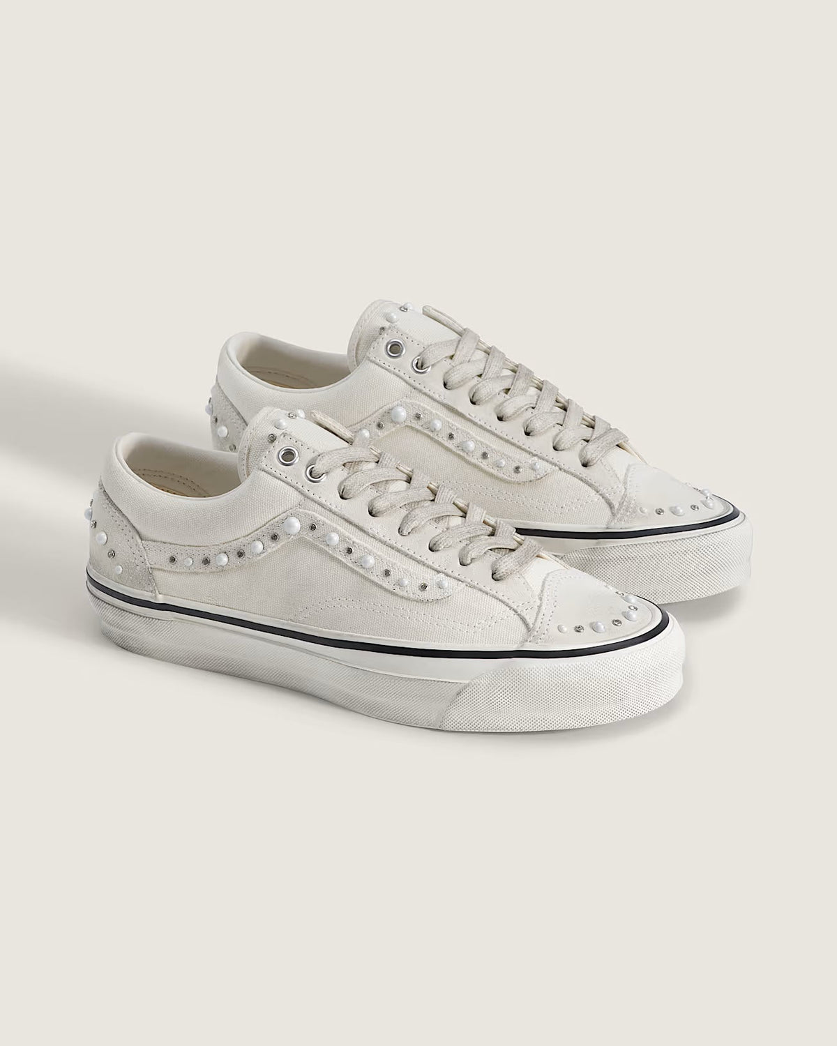 Overkicks - Vans LX Old Skool 36 Pearlized Pack Marshmallow White (VN000ZB8CDA) - imagen 3