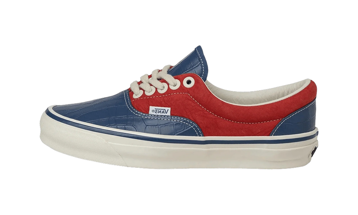 Overkicks - Vans OTW Era 95 Navy Red Crocodile (VN000E8YGHP) - vista lateral