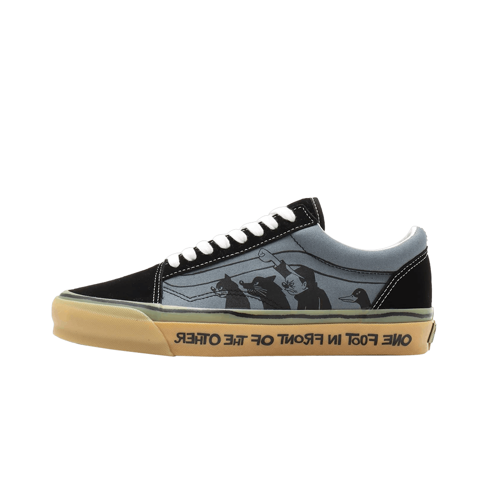Overkicks - Vans Old Skool LX Yusuke Hanai Black (VN000D56BN5) - vista lateral