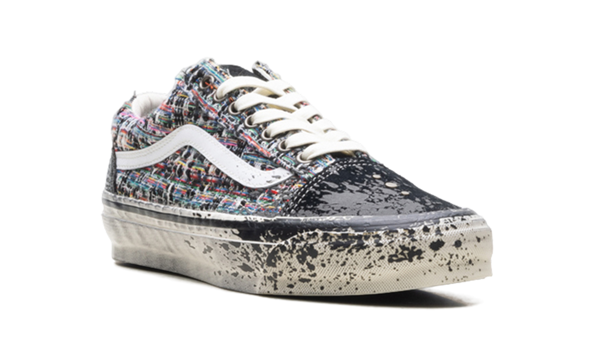 Overkicks - Vans Premium Old Skool Charms Black Grey (VN000D9VDE2) - detalle lateral interior