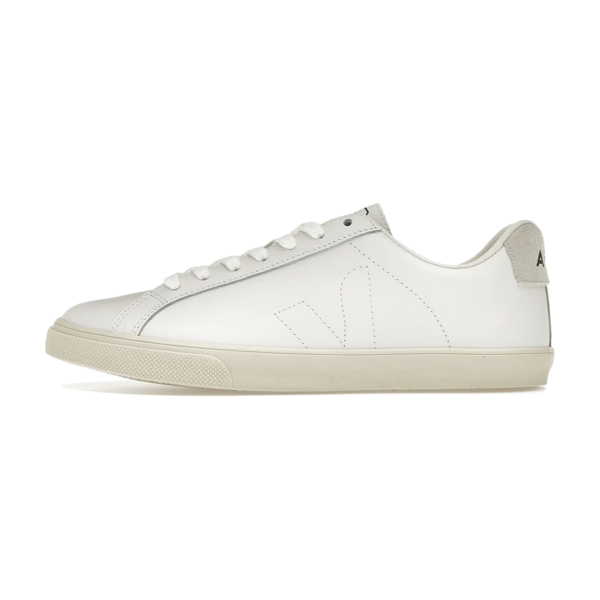 Overkicks - Veja Esplar Leather White Grey (Women's) (EA0200001) - vista lateral