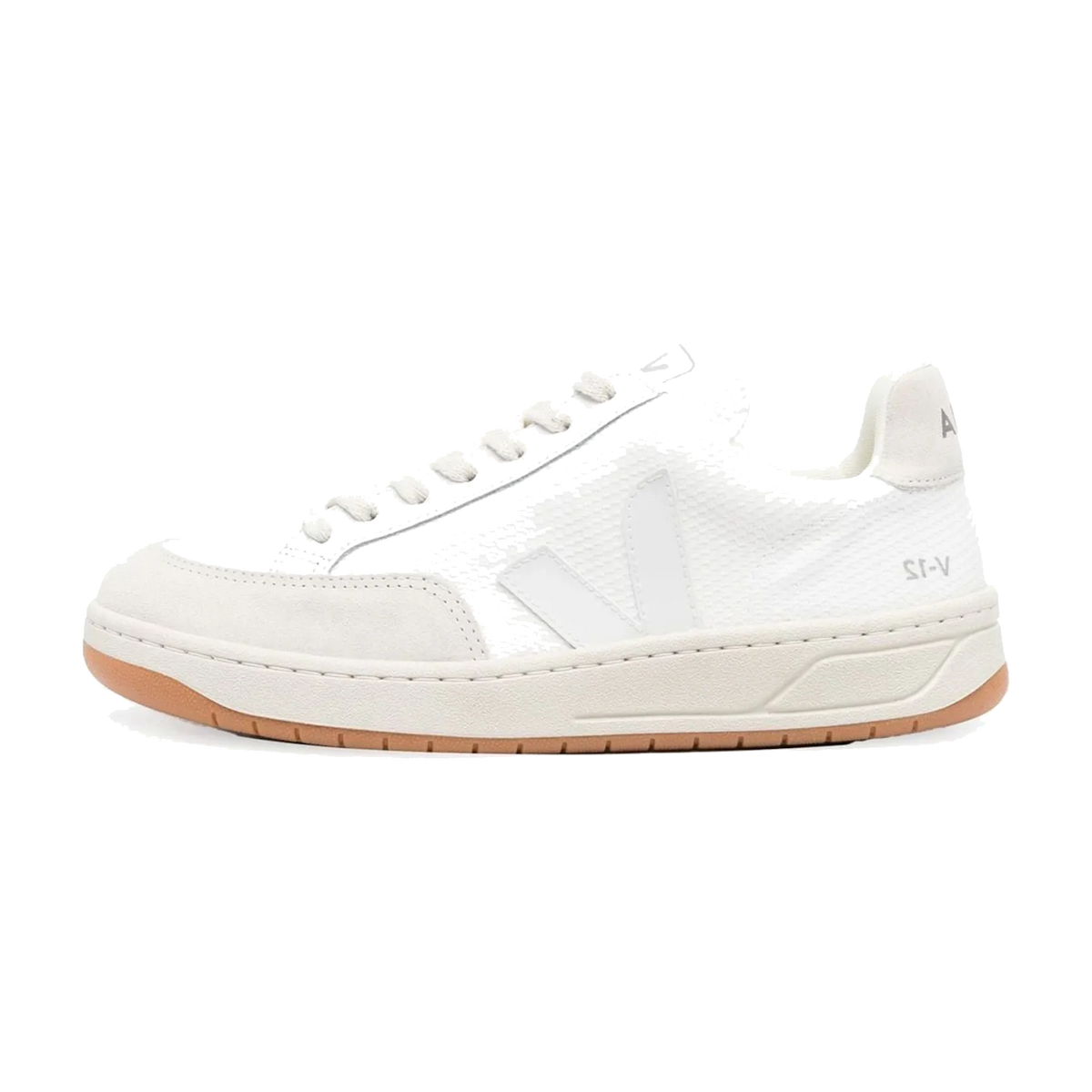 Overkicks - Veja V-12 B-Mesh White Natural (XD1703124) - vista lateral