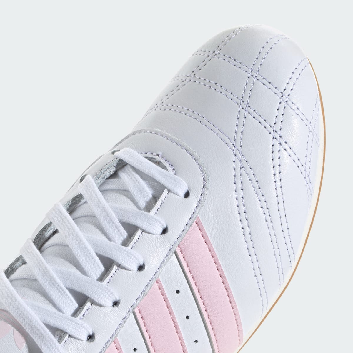 Overkicks - adidas Taekwondo White Clear Pink Gum (JS0306) - detalle