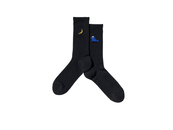 KAWS x Uniqlo Warhol 473504 Socks Black
