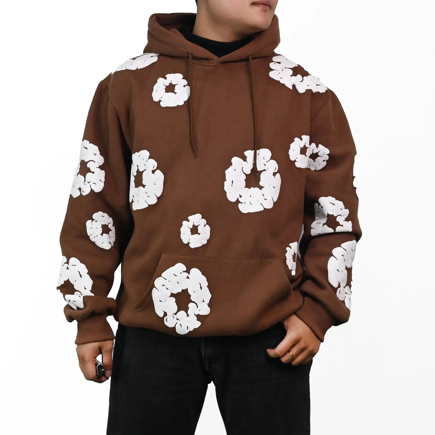 Denim Tears The Cotton Wreath Sweatshirt Brown