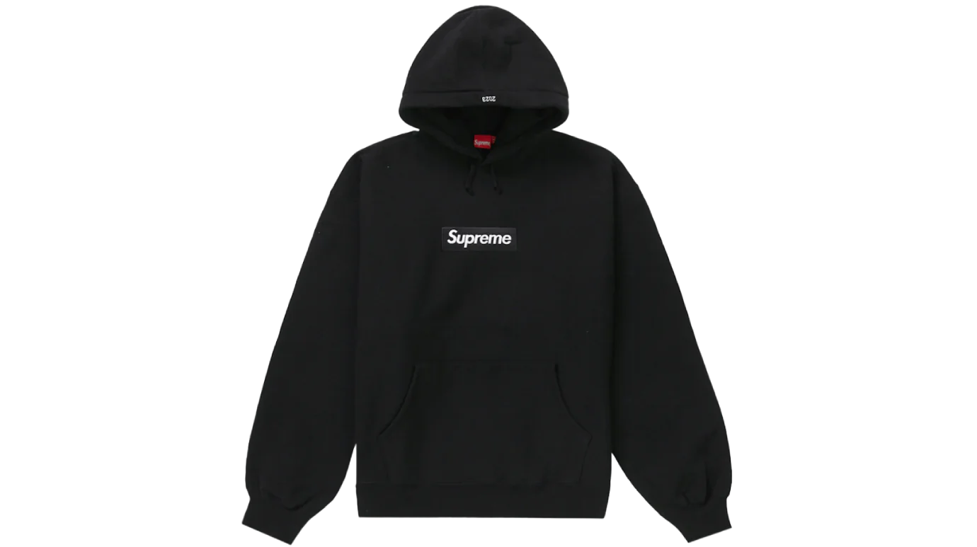 Supreme Box Logo Hooded Sweatshirt (FW23) Black