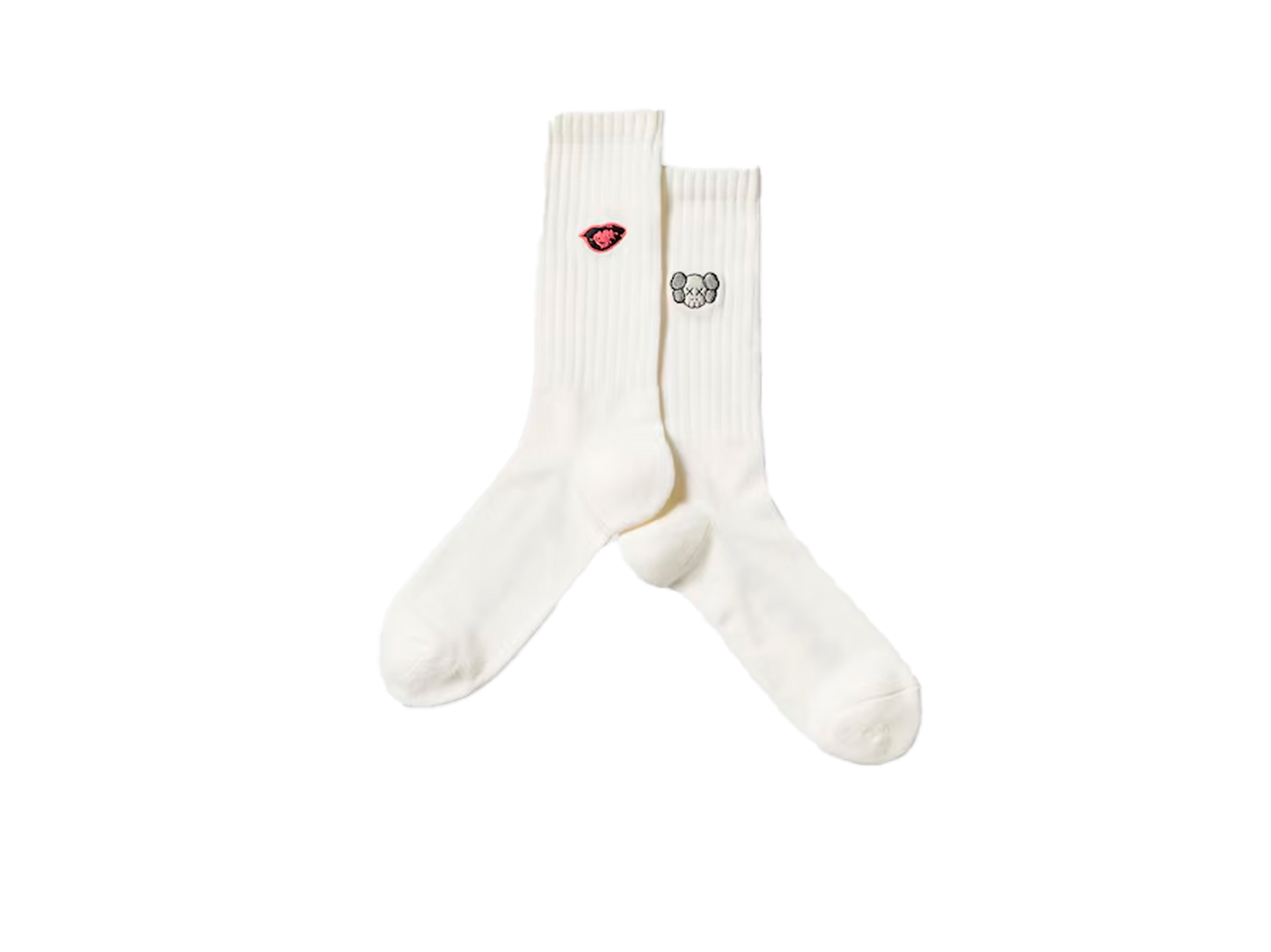 Kaws x Uniqlo Warhol 476519 Socks White