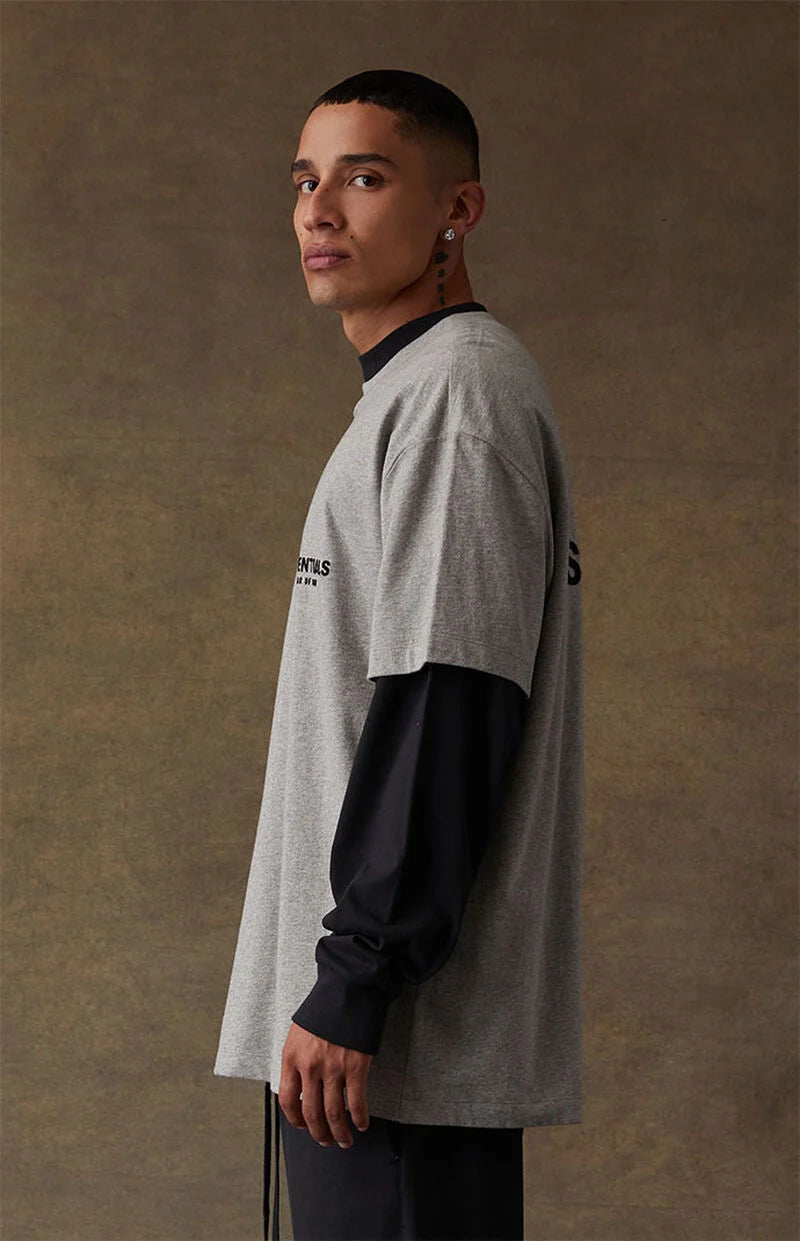 Fear Of God Essentials T-shirt Dark Oatmeal