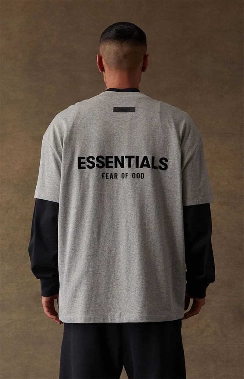 Fear Of God Essentials T-shirt Dark Oatmeal